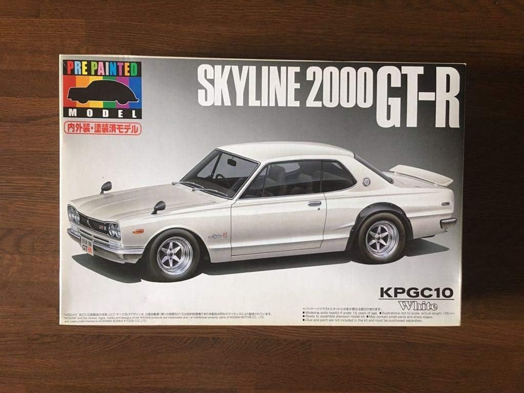 アオシマ 1/24 CEDRIC 4Dr HT2000 SGL-E KF-330型 Fタイプ ラメ